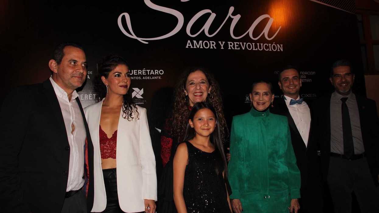Primera muestra de la película ‘Sara, amor y revolución’ en San Juan del Río.