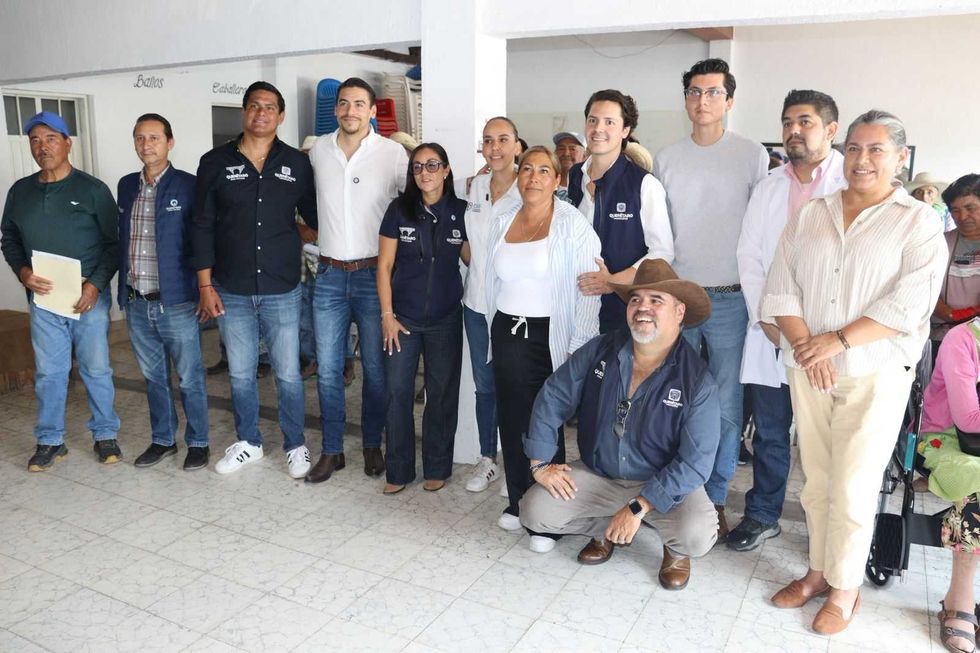 Productores y habitantes de Pie de Gallo acuden a la primera Jornada Agropecuaria en Santa Rosa J\u00e1uregui, Quer\u00e9taro.