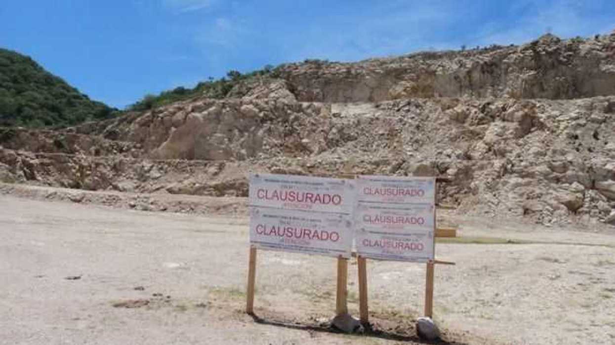 Profepa clausura predio por extraer piedra sin permiso.