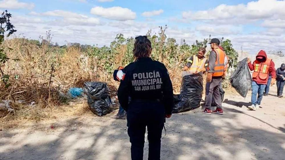 Promueven mejora urbana con jornada de trabajo comunitario en La Estancia.