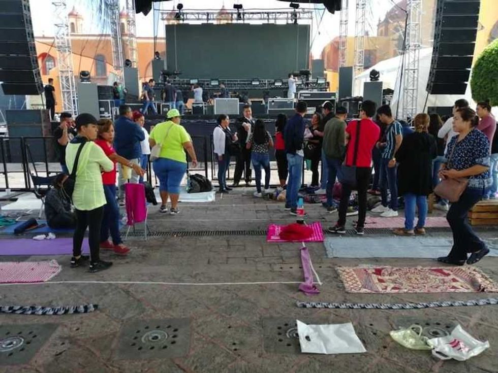 proteccion civil y sspm garantizan seguridad en concierto de gloria trevi