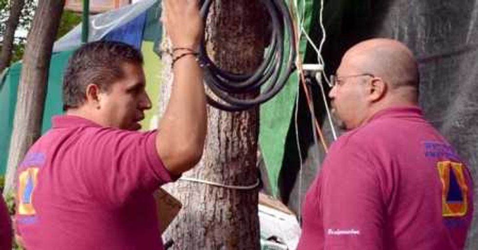 Protección Civil.