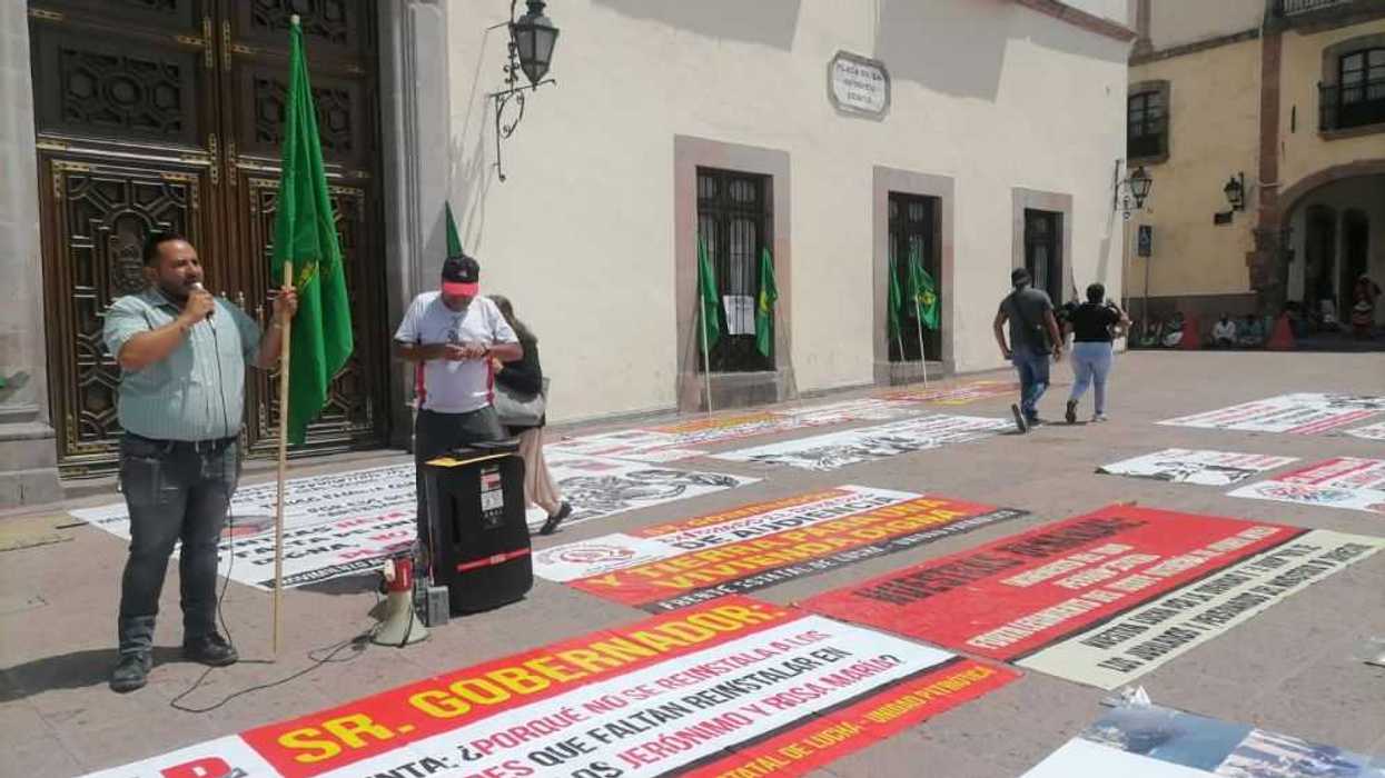 Protestan por el día del trabajo: "Hay despojo de conciencia de clase", advierten.