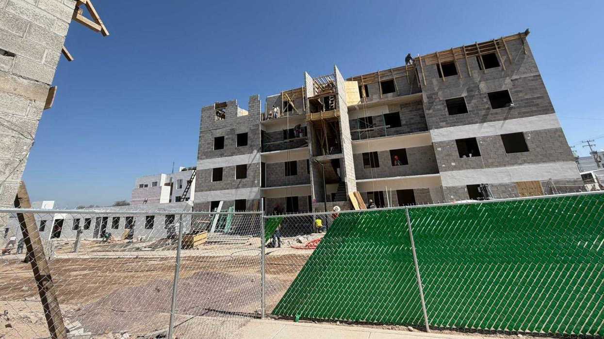 Punto de venta de Viviendas del Bienestar del Infonavit en San Juan del R\u00edo, Quer\u00e9taro, desarrollo Prados de San Juan