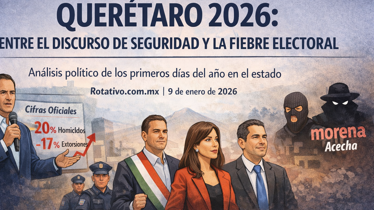Querétaro 2026: seguridad, aspirantes y el caos del transporte.