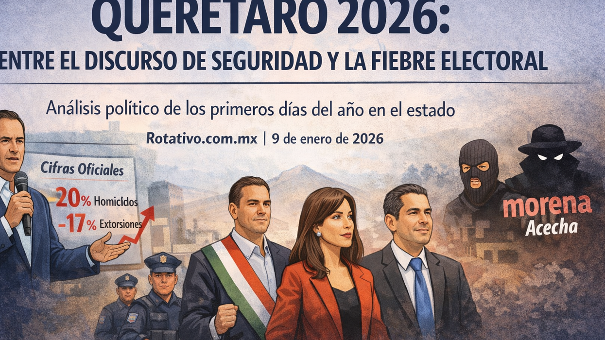 Querétaro 2026: seguridad, aspirantes y el caos del transporte.