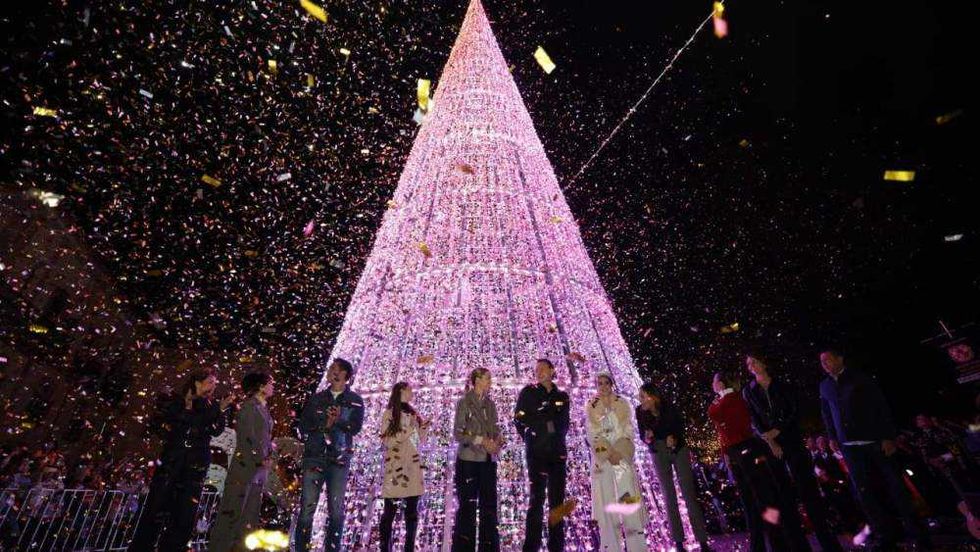 Querétaro enciende su iluminación navideña con expectativa de 2,500 millones de pesos en derrama turística y 550 mil visitantes.