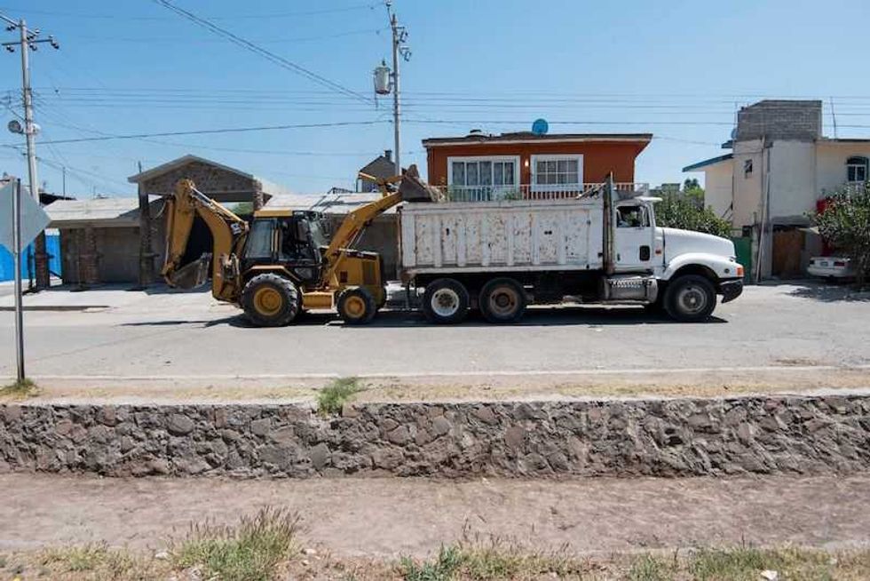Realiza El Marqués desazolve de drenes
