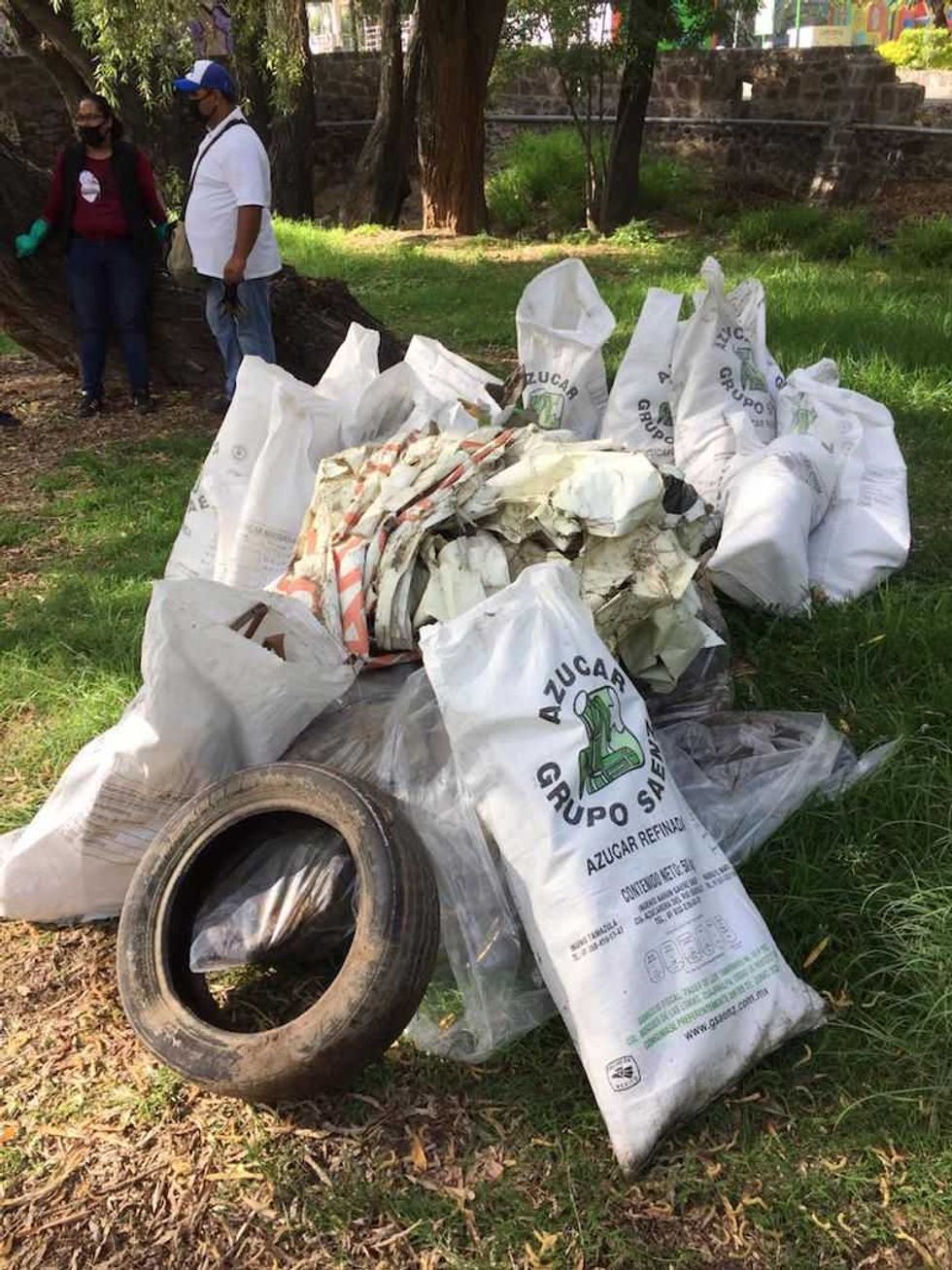 Realizan limpieza en río de San Juan del Río