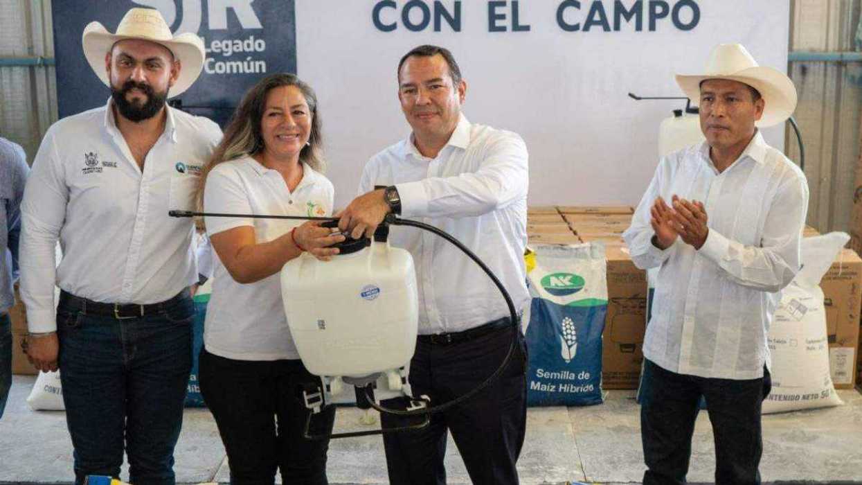 Recibe sector agropecuario apoyo histórico en San Juan del Río.