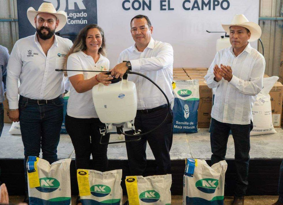 Recibe sector agropecuario apoyo histórico en San Juan del Río.