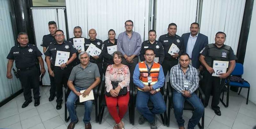 reconocen labor policiaca en favor de la ciudadania de san juan del rio