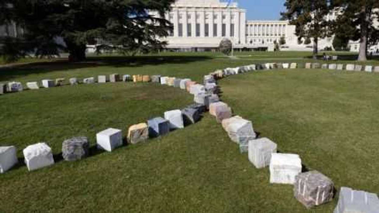 Renacimiento, escultura que simboliza un nuevo comienzo para la ONU