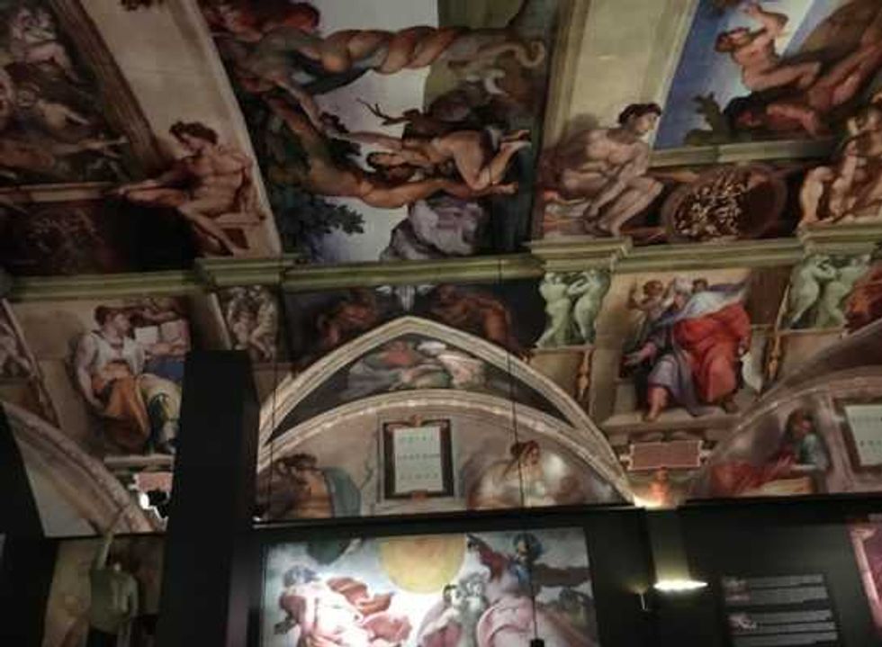 replicas miguel angel engalanan museo del noreste 2