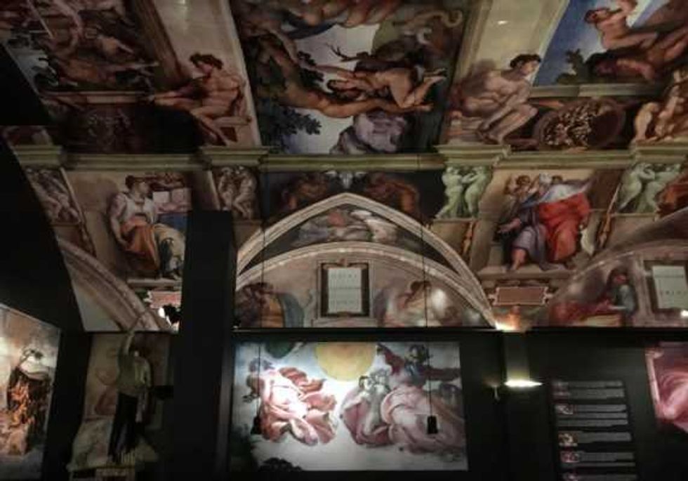 replicas miguel angel engalanan museo del noreste 3