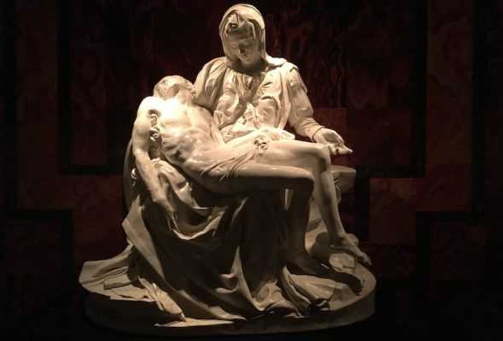 replicas miguel angel engalanan museo del noreste 4