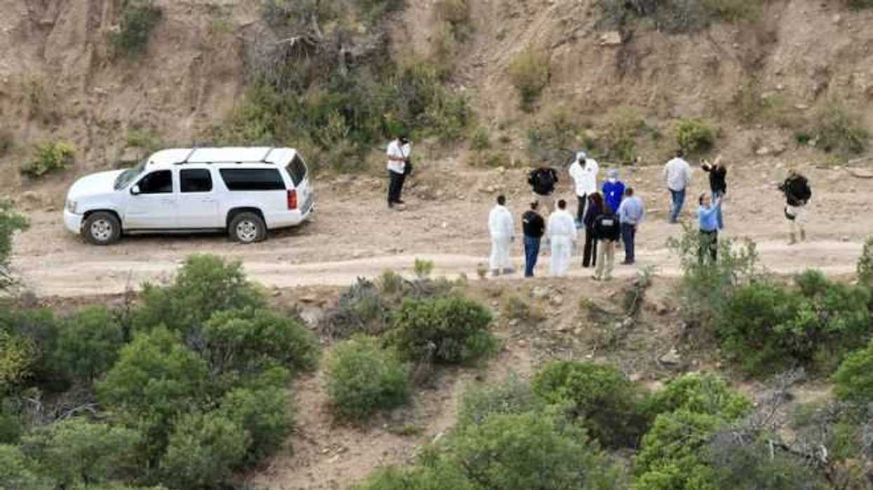 Resguardan zona donde fue la masacre de Chihuahua