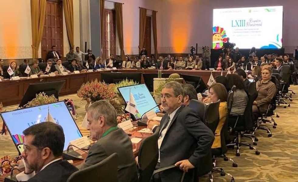 reunion contralores estados federacion