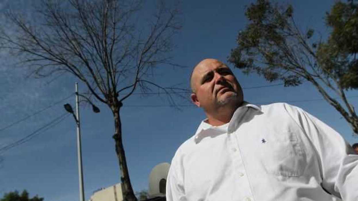 Reunión de la familia LeBarón y Alejandro Gertz