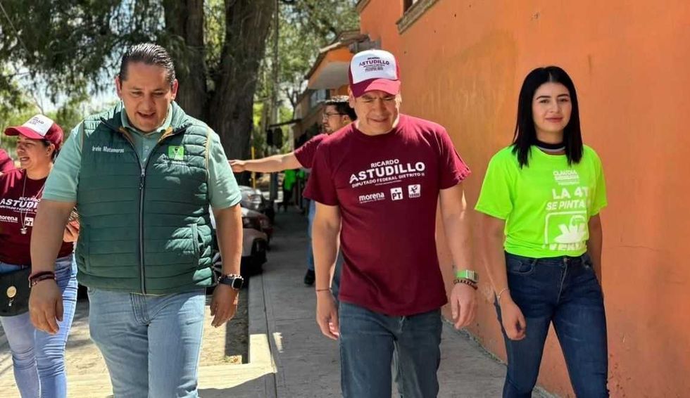Ricardo Astudillo promueve iniciativas ambientales en su campaña para diputado federal.