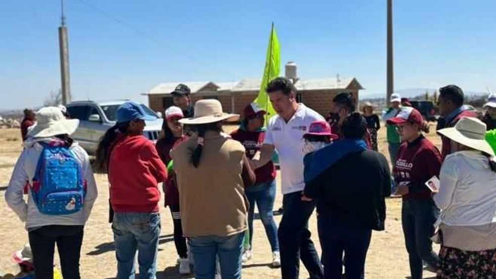 Ricardo Astudillo propone Banco Nacional del Agua en Amealco.