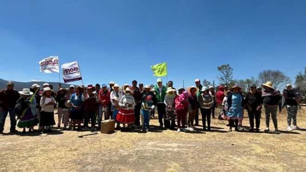 Ricardo Astudillo propone Banco Nacional del Agua en Amealco.