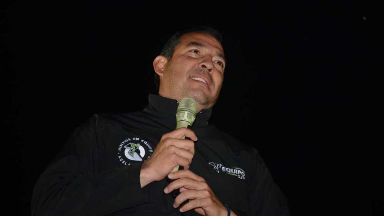 Roberto Cabrera presidió concierto en el parque 'Las Garzas'.