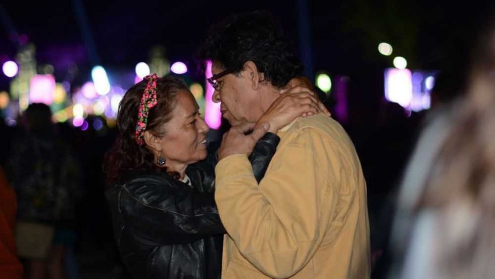 Roberto Cabrera presidió concierto en el parque 'Las Garzas'.