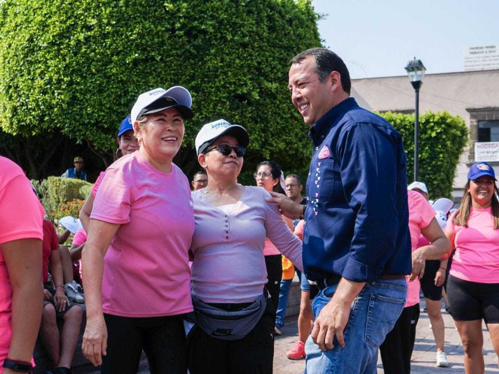 Roberto Cabrera promueve el deporte y la salud en San Juan del Río.