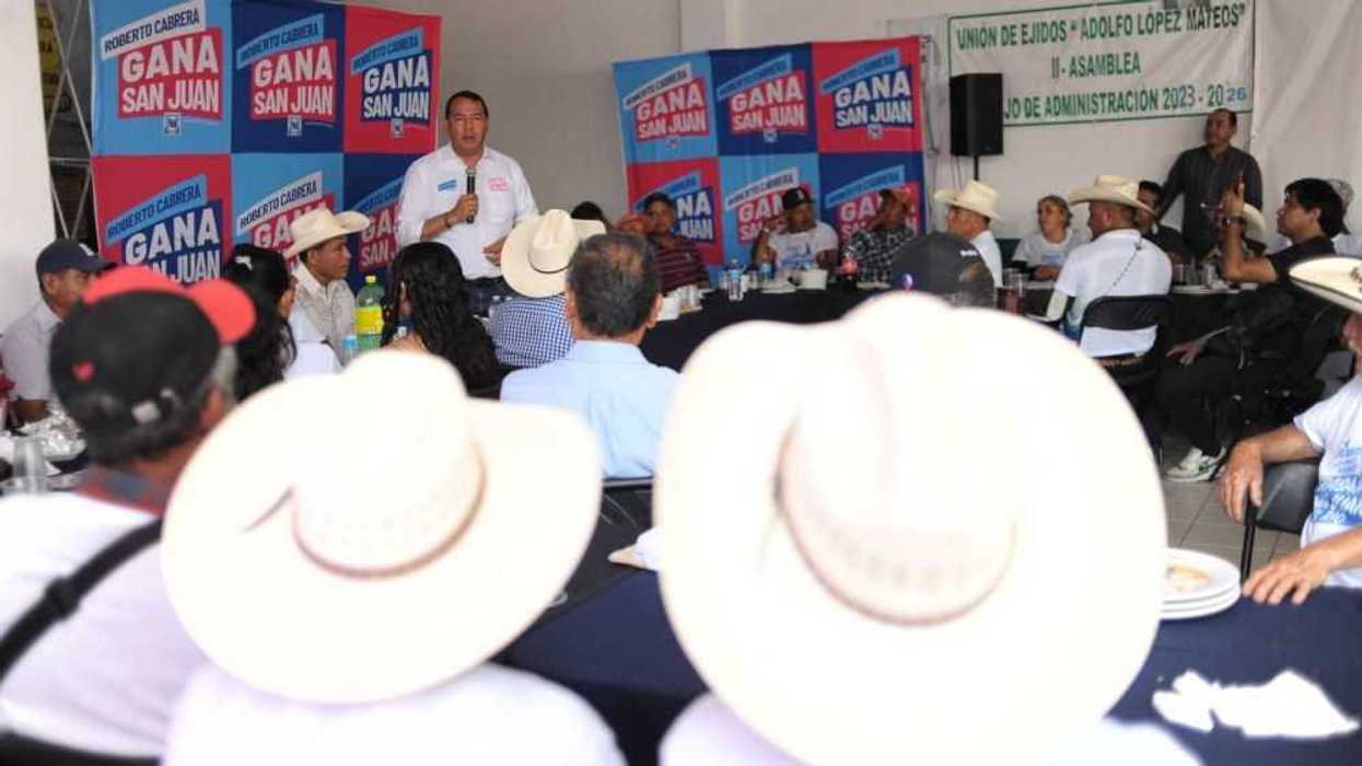 Roberto Cabrera se compromete con el campo de San Juan del Río.