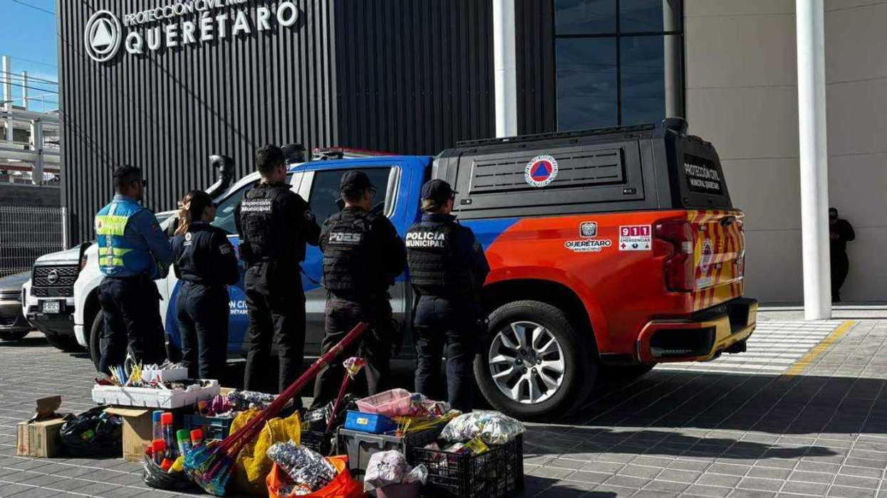 rotección Civil Querétaro coordinará operativos con Sedena durante diciembre para inhibir comercialización de artificios pirotécnicos. Foto: PC Querétaro.