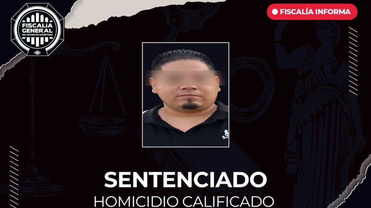 Sala de un tribunal de Querétaro durante la lectura de una sentencia por homicidio calificado cometido en Mompaní.
