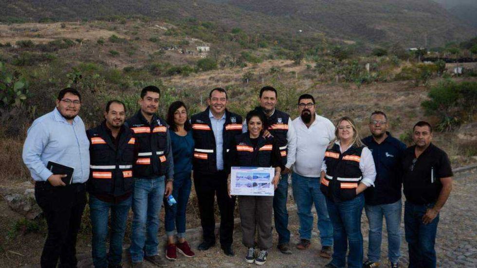 San Juan del Río entrega obras de movilidad segura en calles Palomares y Providencia.