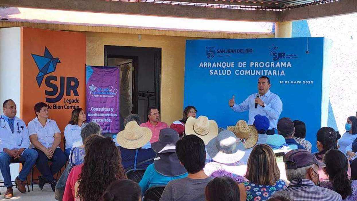 San Juan del Río lanza programa "Salud Comunitaria" para atención médica gratuita.