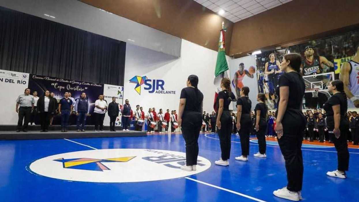 San Juan del Río sede de concurso nacional de bandas de guerra.