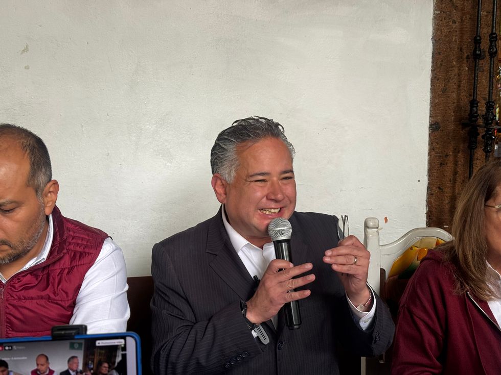 Santiago Nieto Castillo habla ante medios sobre el segundo informe de gobierno en San Juan del R\u00edo