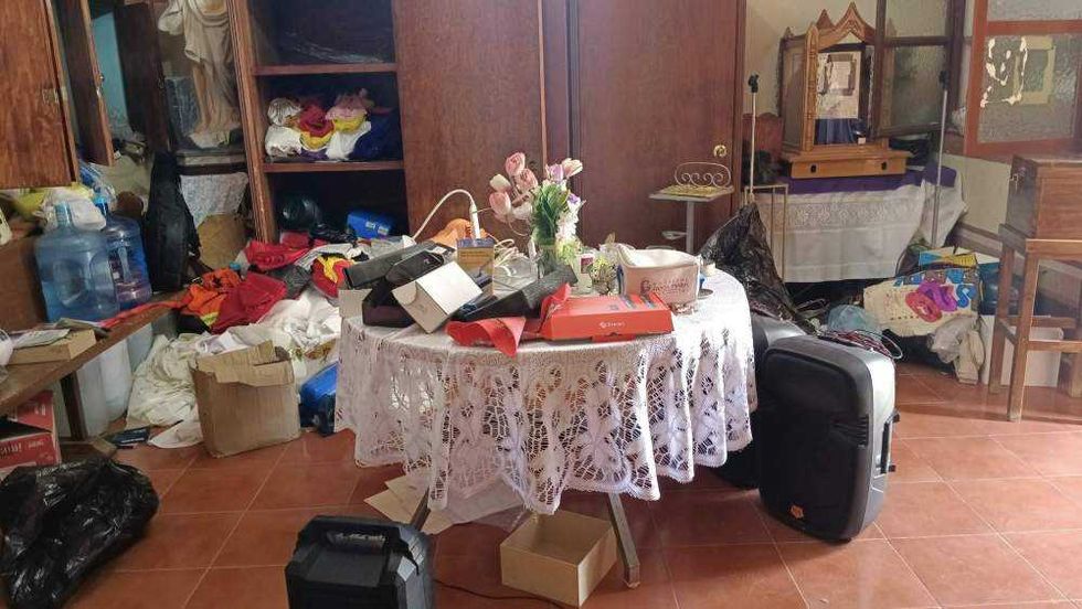 Saquean capilla de la Santa Cruz en San Juan del Río: roban campana histórica.