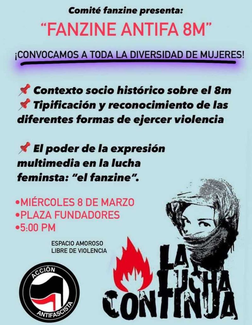 Se concentrarán mujeres en el estado por #8M.