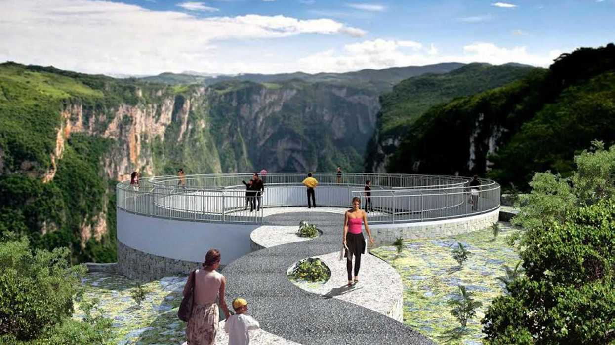 Se construirá mirador sobre zona navegable del Cañón del Sumidero.