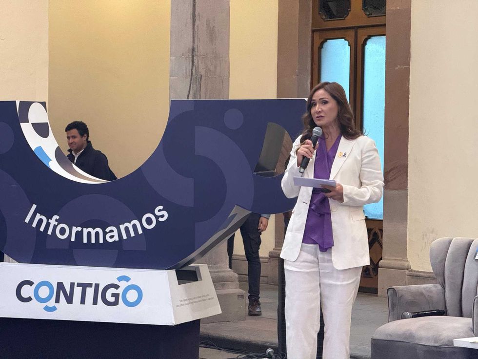 Secretaria de las Mujeres Sonia Rocha presenta cifras de atenci\u00f3n a mujeres por violencia en Quer\u00e9taro durante rueda de prensa