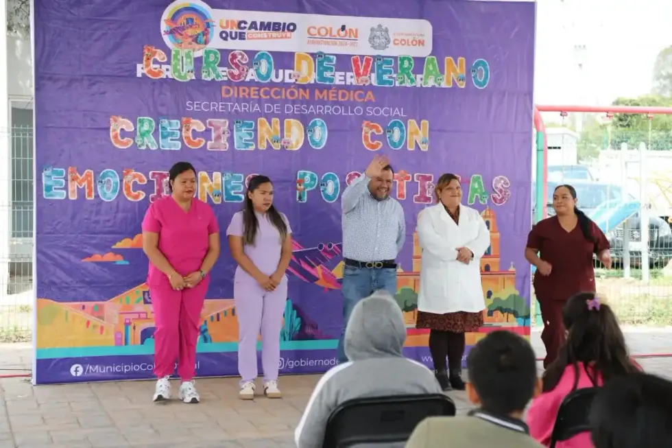 Secretario de Desarrollo Social de Col\u00f3n encabeza arranque de curso de verano sobre salud emocional infantil