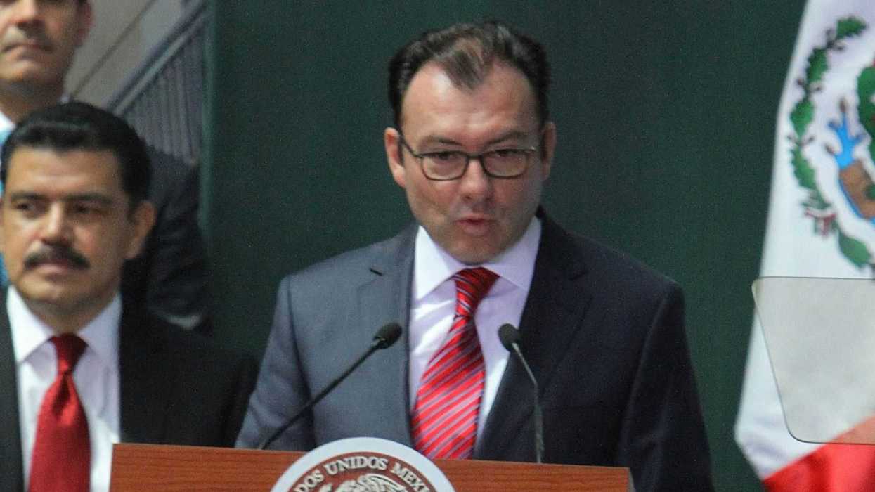 Secretario de Hacienda y Crédito Público (SHCP), Luis Videgaray Caso.