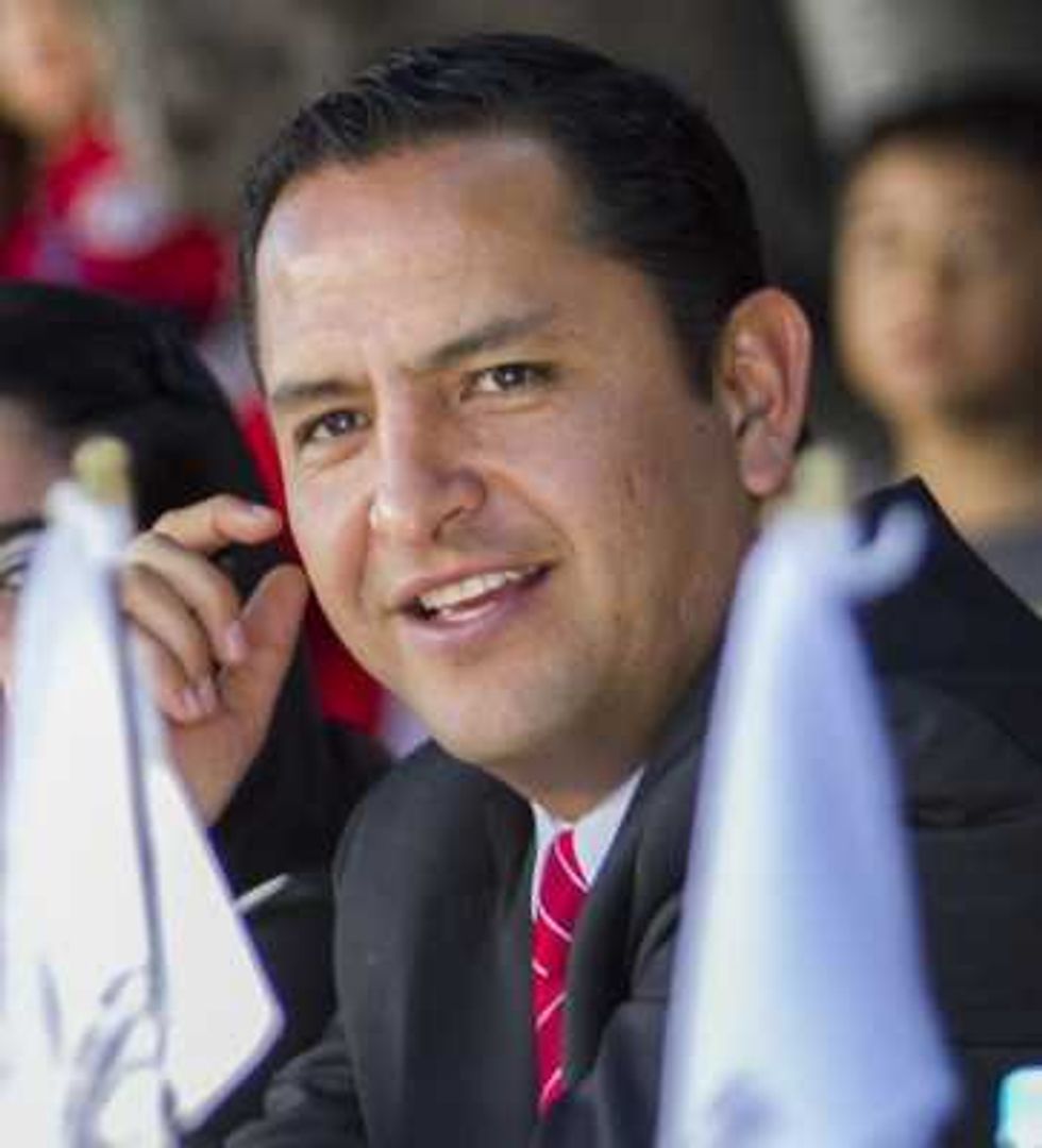 SEGURIDAD: Fabián Pineda Morales, alcalde de San Juan del Río.