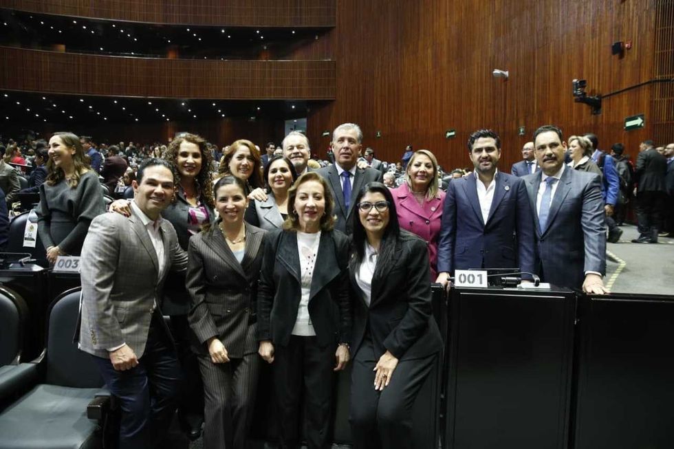 Senador Agust\u00edn Dorantes L\u00e1mbarri durante apertura del periodo de sesiones en el Senado, agenda legislativa Quer\u00e9taro
