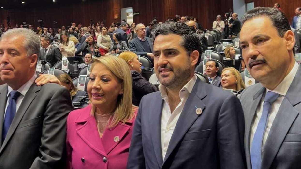 Senador Agustín Dorantes Lámbarri durante apertura del periodo de sesiones en el Senado, agenda legislativa Querétaro