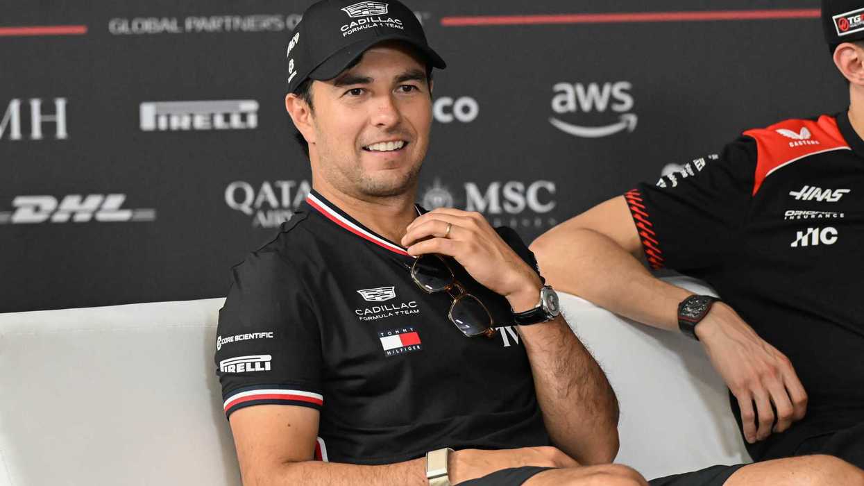 Sergio Checo Pérez al volante del Cadillac MAC-26 durante el Gran Premio de Miami 2026 de Fórmula 1