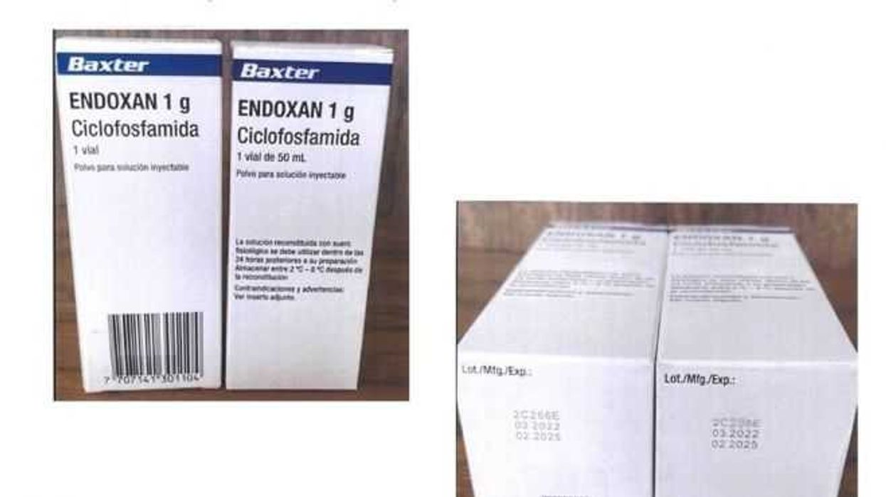 SESA emite alerta sanitaria por comercialización ilegal de Endoxan.