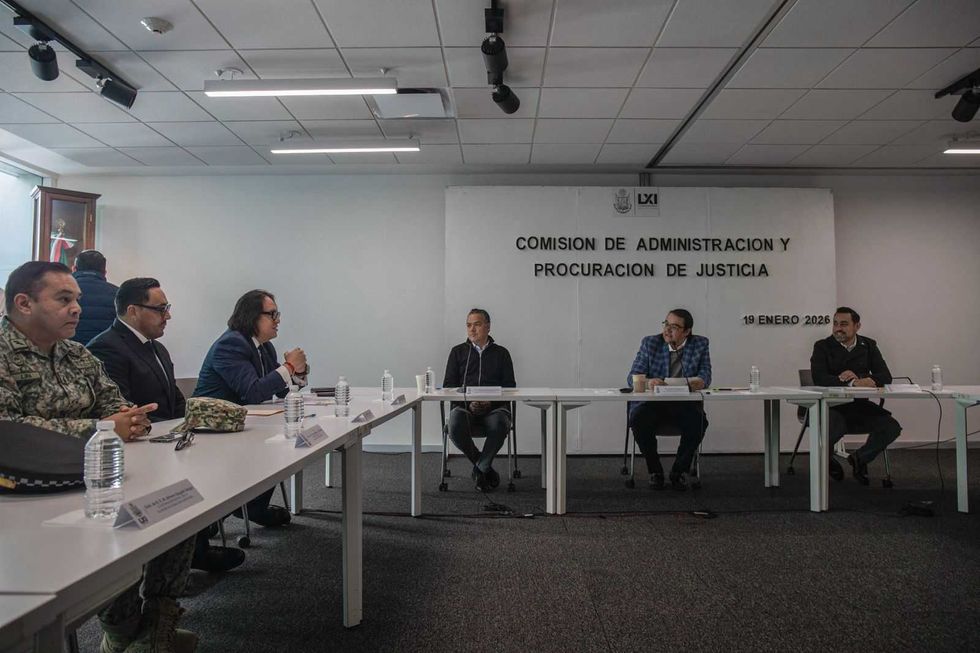 Sesi\u00f3n de la Comisi\u00f3n de Administraci\u00f3n y Procuraci\u00f3n de Justicia donde se aprob\u00f3 integrar Sinergia al Sistema Estatal de Seguridad en Quer\u00e9taro