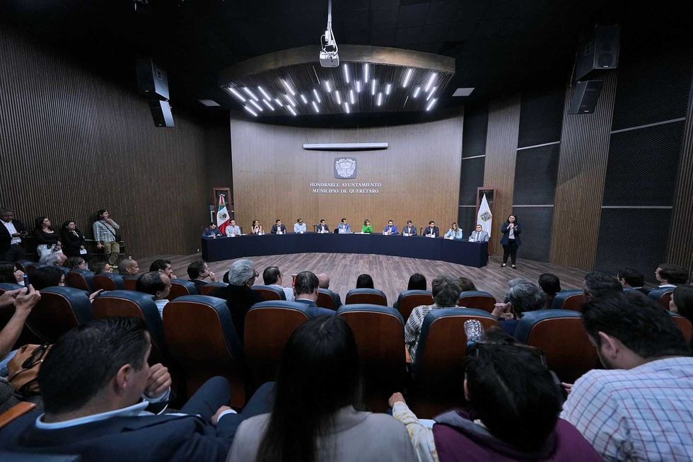 Sesi\u00f3n de la Legislatura de Quer\u00e9taro durante votaci\u00f3n de reformas por homicidio vial para endurecer sanciones a conductores ebrios