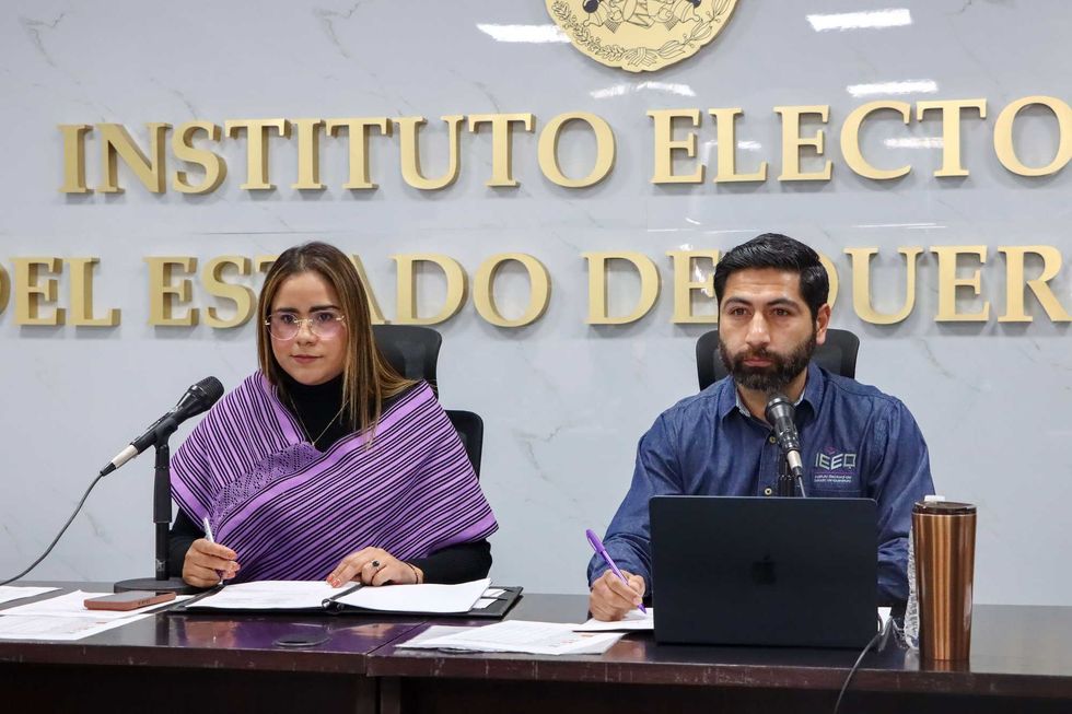 Sesi\u00f3n extraordinaria del Consejo General del Instituto Electoral del Estado de Quer\u00e9taro durante aprobaci\u00f3n de presupuesto 2026